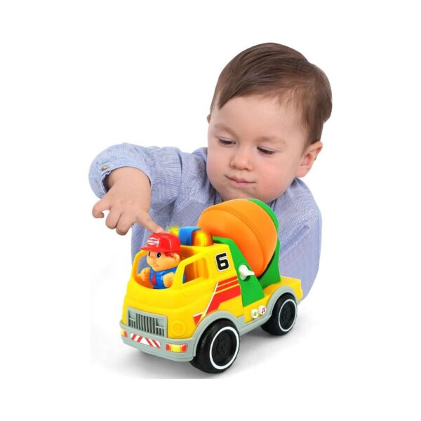 KIDDIELAND 063206 LIGHT N'SOUND CEMENT MIXER KOUREAS TOYS