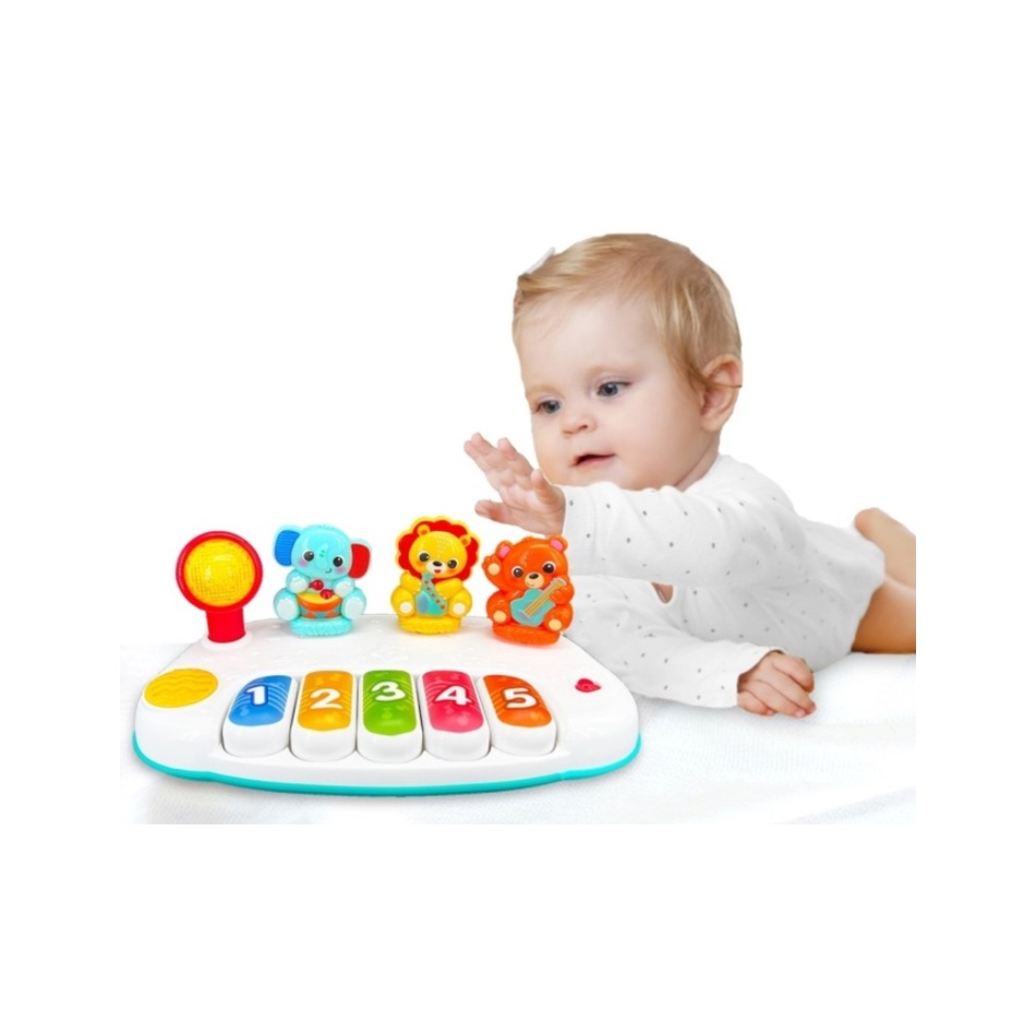 WINFUN 240801 JUNGLE PALS PIANO KOUREAS TOYS