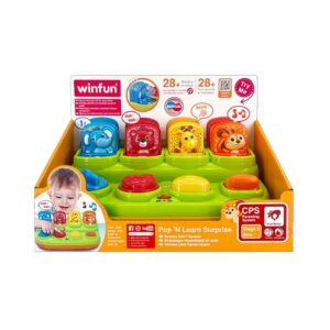 WINFUN 240201 POP 'N LEARN SURPRISE KOUREAS TOYS