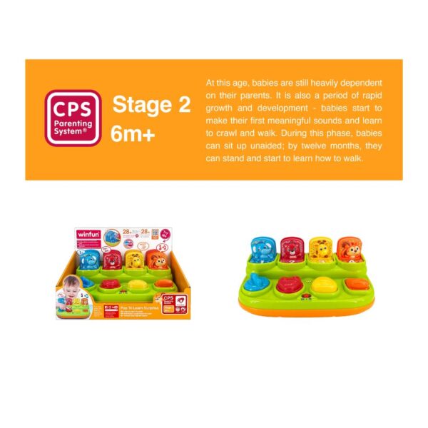 WINFUN 240201 POP 'N LEARN SURPRISE KOUREAS TOYS