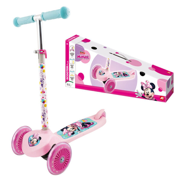AS 50236 KIDS 3-WHEEL SCOOTER PLUS DISNEY MINNIE - Image 2