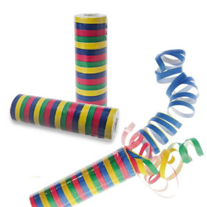 COLORED CARNIVAL PAPER SERPENTINE STREAMER KOUREAS TOYS