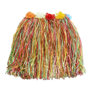 CARNIVAL HAWAIIAN HULA SKIRT – COLORFUL TROPICAL 40CM KOUREAS TOYS