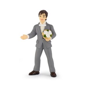 39012 PAPO ENCHANTED GROOM WITH BOUQUET KOUREAS TOYS