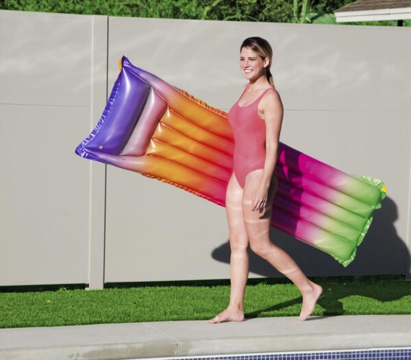 BESTWAY 44041 AIRBED RAINBOW KOUREAS TOYS