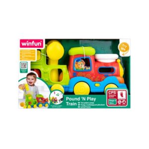 WINFUN 000780 POUND 'N PLAY TRAIN KOUREAS TOYS