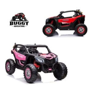 BUGGY CAR (PINK-RED) (R/C 12v 7Ah) XB-2118 KOUREAS TOYS