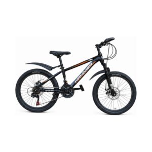 26" HAMMER BICYCLE 21" SPEED BLACK WITH ORANGE LINE KOUREAS TOYS
