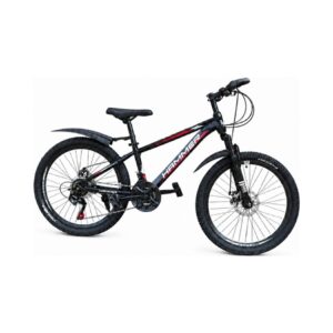 24" HAMMER BICYCLE 21" SPEED BLACK WITH RED LINE KOUREAS TOYS