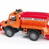 BRUDER 02572 MB UNIMOG WINTER SERVICE WITH PLOW BLADE KOUREAS TOYS