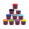 AS 03599 DOUGH MARVEL SPIDERMAN POLYBAG WITH 10 POTS AND 3D CAPS KOUREAS TOYS