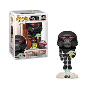 FUNKO POP! DISNEY: STAR WARS MANDALO DARK TROOPER 488 KOUREAS TOYS
