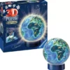 RAVENSBURGER PUZZLE 3D NIGHT LIGHT GLOBE 72 Pcs 11844 KOUREAS TOYS