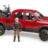 BRUDER 02502 RAM 2500 POWER WAGON INCLUDING DUCATI DESERT SLED