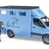 BRUDER 02674 MB SPRINTER ANIMAL TRANSPORTER 1 HORSE