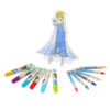 AS 68102 DRAWING SET IN BACKPACK DISNEY FROZEN KOUREAS TOYS