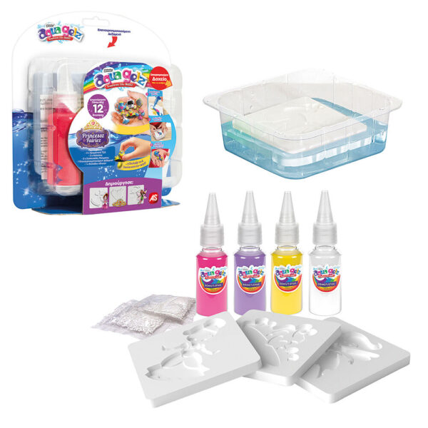 AS 88997 AQUA GELZ 3D SQUISHY FIGURES WORKSHOP STARTER PACK