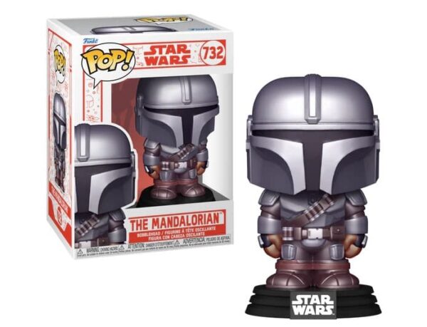FUNKO POP! DISNEY: STAR WARS MANDALORIAN CHRISTMAS HOLIDAY 732