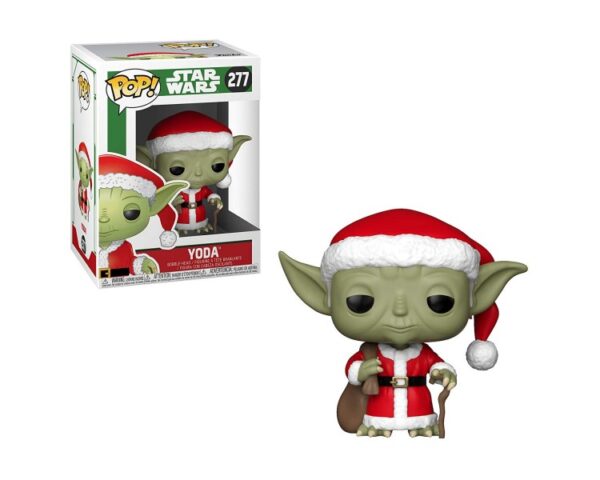 FUNKO POP! DISNEY: STAR WARS YODA HOLIDAY 277 KOUREAS TOYS