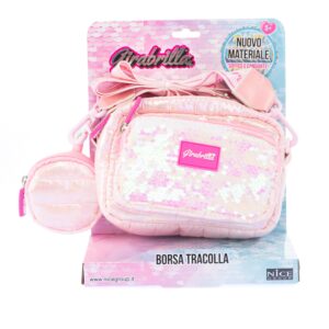 NICE GIRABRILLA PUFFER CLUTCH BAG PINK KOUREAS TOYS