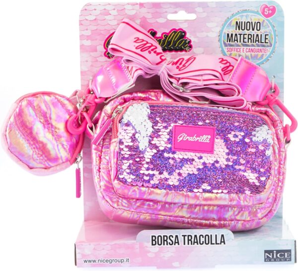 NICE GIRABRILLA PUFFER CLUTCH BAG MAGENTA KOUREAS TOYS