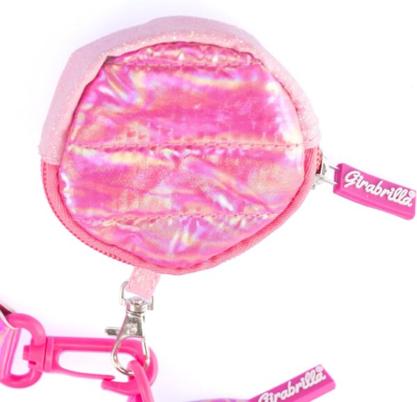NICE GIRABRILLA PUFFER CLUTCH BAG MAGENTA KOUREAS TOYS