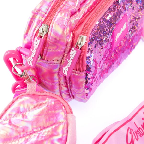 NICE GIRABRILLA PUFFER CLUTCH BAG MAGENTA KOUREAS TOYS