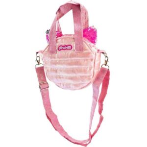 NICE GIRABRILLA PUFFER PETS BAG PINK KOUREAS TOYS