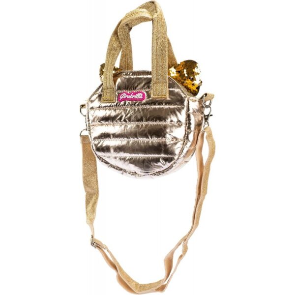 NICE 19034 GIRABRILLA PUFFER PETS BAG GOLD KOUREAS TOYS