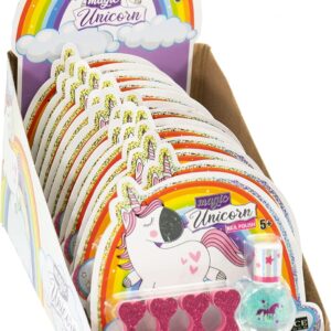 NICE 16004 MAGIC UNICORN MINI BLISTER NAIL POLISH KOUREAS TOYS