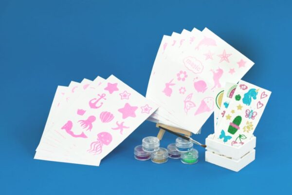 NICE 02082 GLITTER TATTOO BIG SET KOUREAS TOYS