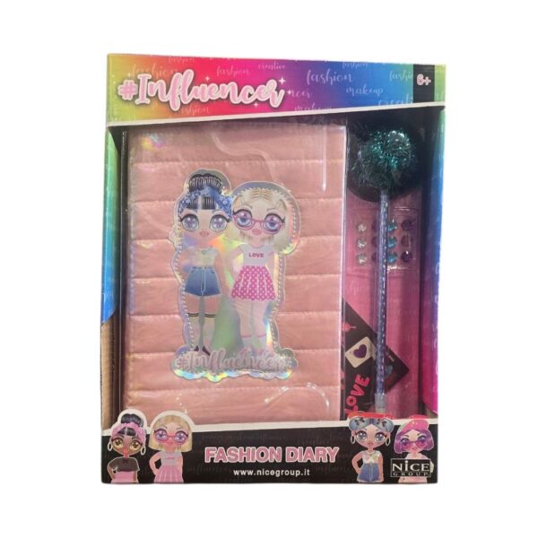 NICE 92053/92056 INFLUENCER FASHION DIARY KOUREAS TOYS