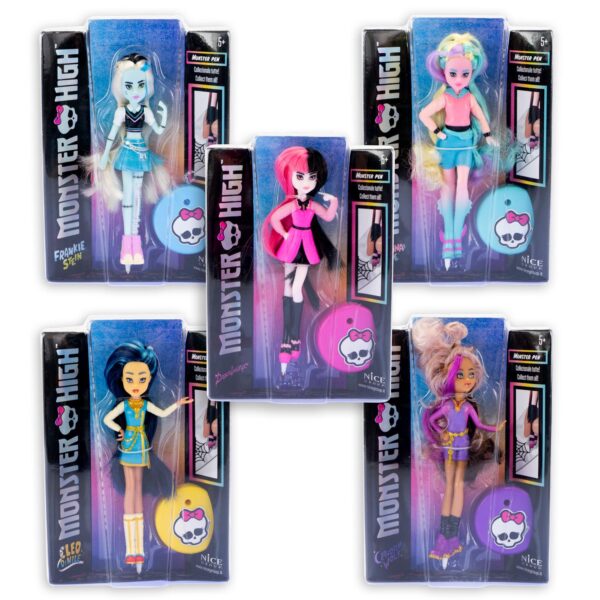 NICE 37003 MONSTER HIGH DOLL PEN KOUREAS TOYS