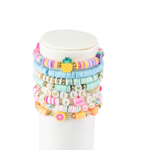 NICE 87042 ABC HEISHI POP BEADS 500 KOUREAS TOYS