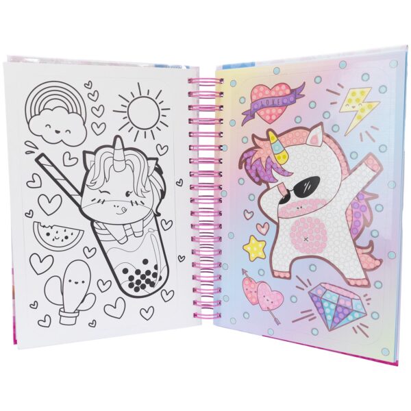 NICE 90022 DIAMANTINY COLORING BOOK KOUREAS TOYS