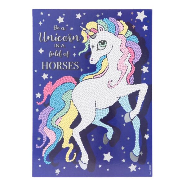 NICE 90020 DIAMANTINY DESIGN ART UNICORN KOUREAS TOYS