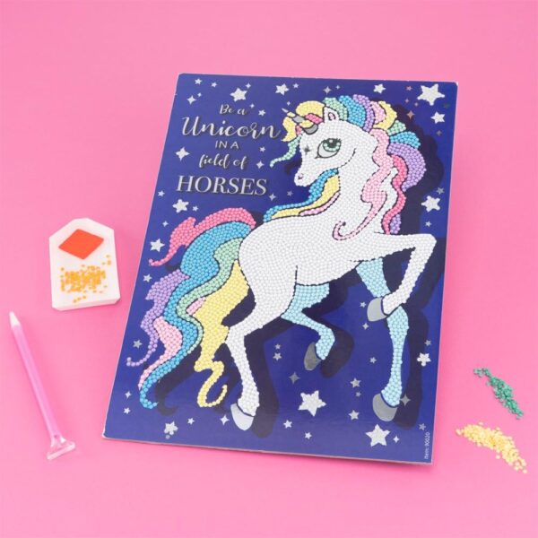 NICE 90020 DIAMANTINY DESIGN ART UNICORN KOUREAS TOYS
