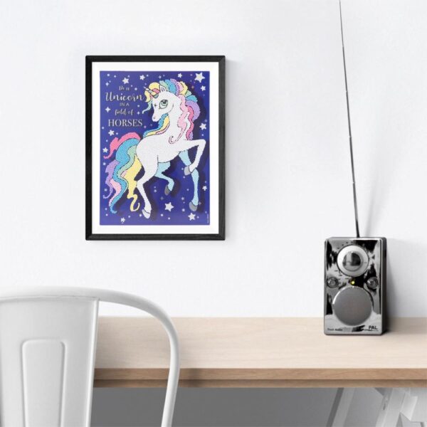 NICE 90020 DIAMANTINY DESIGN ART UNICORN KOUREAS TOYS
