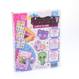 NICE 90011 DIAMANTINY DECO STICKERS FLUO FRIENDS KOUREAS TOYS