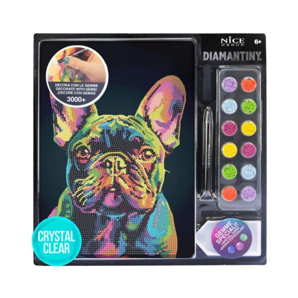 NICE 96023 DIAMANTINY LEVEL UP - FRENCH BULLDOG KOUREAS TOYS