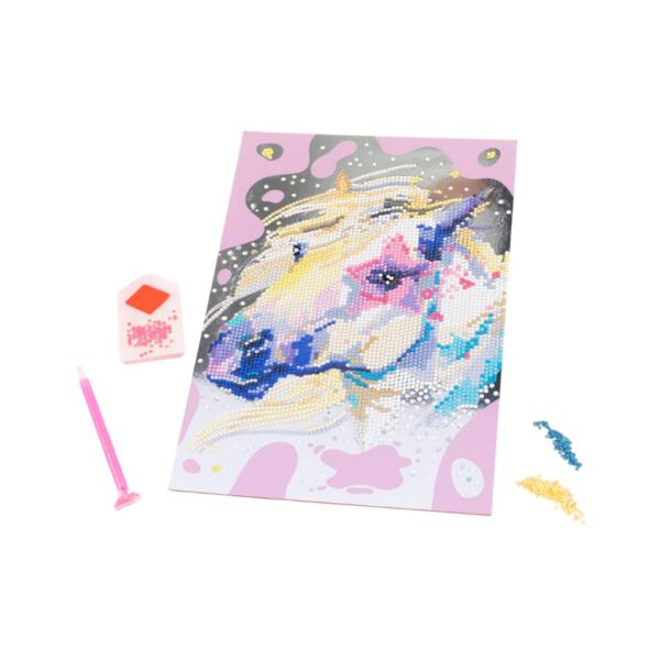 NICE 96331 DIAMANTINY LEVEL UP WATERCOLOR - UNICORN KOUREAS TOYS
