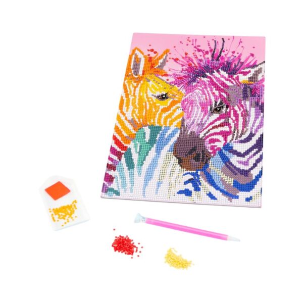 NICE 96332 DIAMANTINY LEVEL UP WATERCOLOR - ZEBRAS KOUREAS TOYS