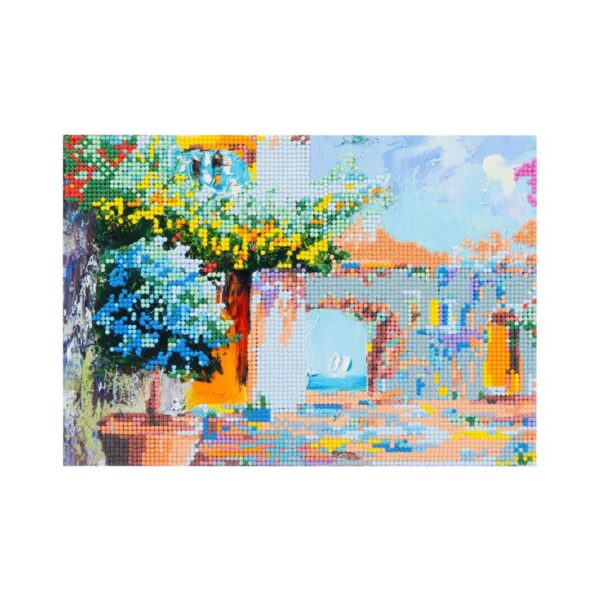 NICE 96352 DIAMANTINY LEVEL UP LANDSCAPE PAINTINGS - CAMPAGNA ITALIANA KOUREAS TOYS