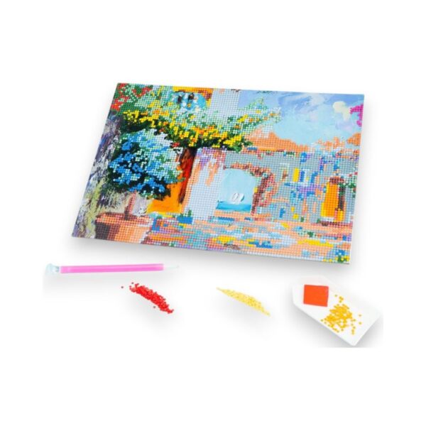 NICE 96352 DIAMANTINY LEVEL UP LANDSCAPE PAINTINGS - CAMPAGNA ITALIANA KOUREAS TOYS