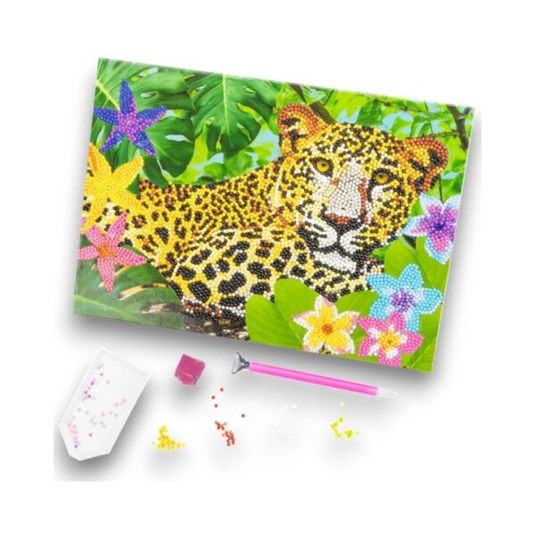 NICE 96201 DIAMANTINY LEVEL UP WILD - LEOPARD KOUREAS TOYS