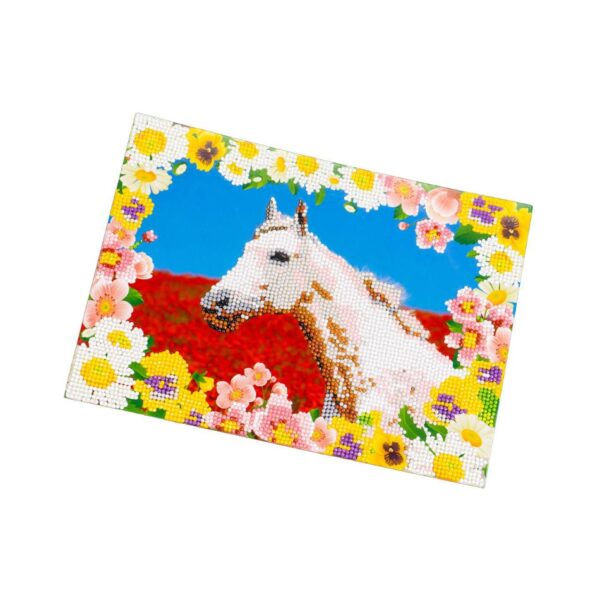 NICE 96206 DIAMANTINY LEVEL UP WILD - WHITE HORSE KOUREAS TOYS