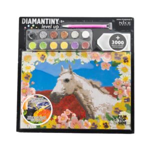 NICE 96206 DIAMANTINY LEVEL UP WILD - WHITE HORSE KOUREAS TOYS