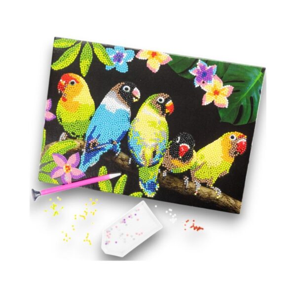 NICE 96210 DIAMANTINY LEVEL UP WILD - LOVEBIRDS KOUREAS TOYS