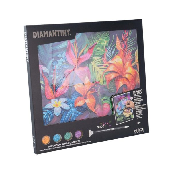 NICE 96562 DIAMANTINY QUADRO II - TROPICAL FLOWERS KOUREAS TOYS