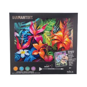 NICE 96562 DIAMANTINY QUADRO II - TROPICAL FLOWERS KOUREAS TOYS